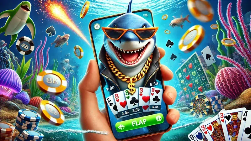 Kontrol meriam dan target bergerak pada permainan tembak ikan mobile