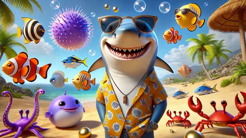 Arena bawah laut penuh ikan sebagai pilihan permainan di HOKITERUS88